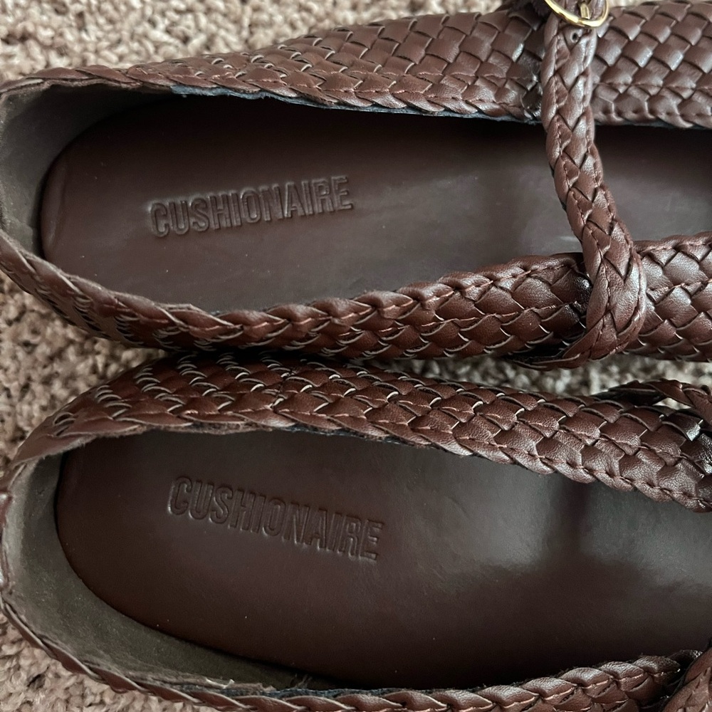 NWOT Cushionaire Bistro woven Mary Jane flats - Picture 5 of 7